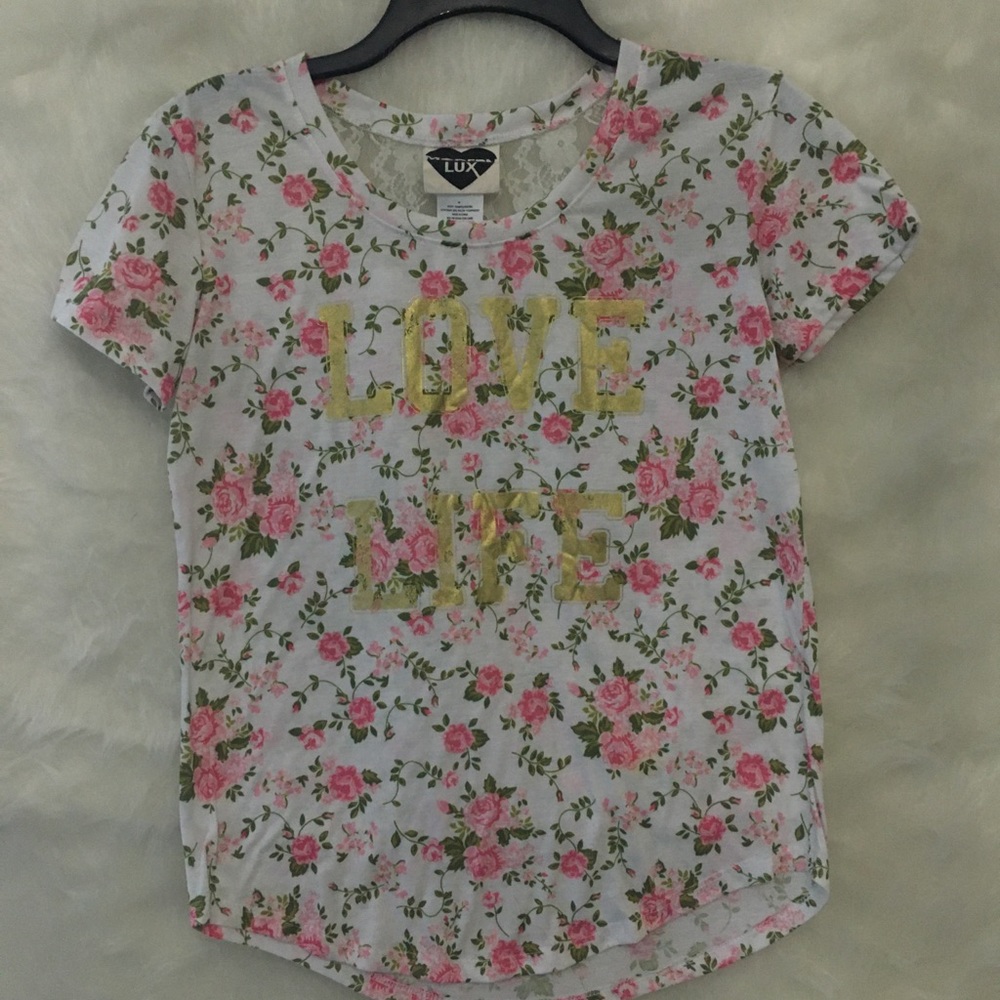 Junior Floral Blouse